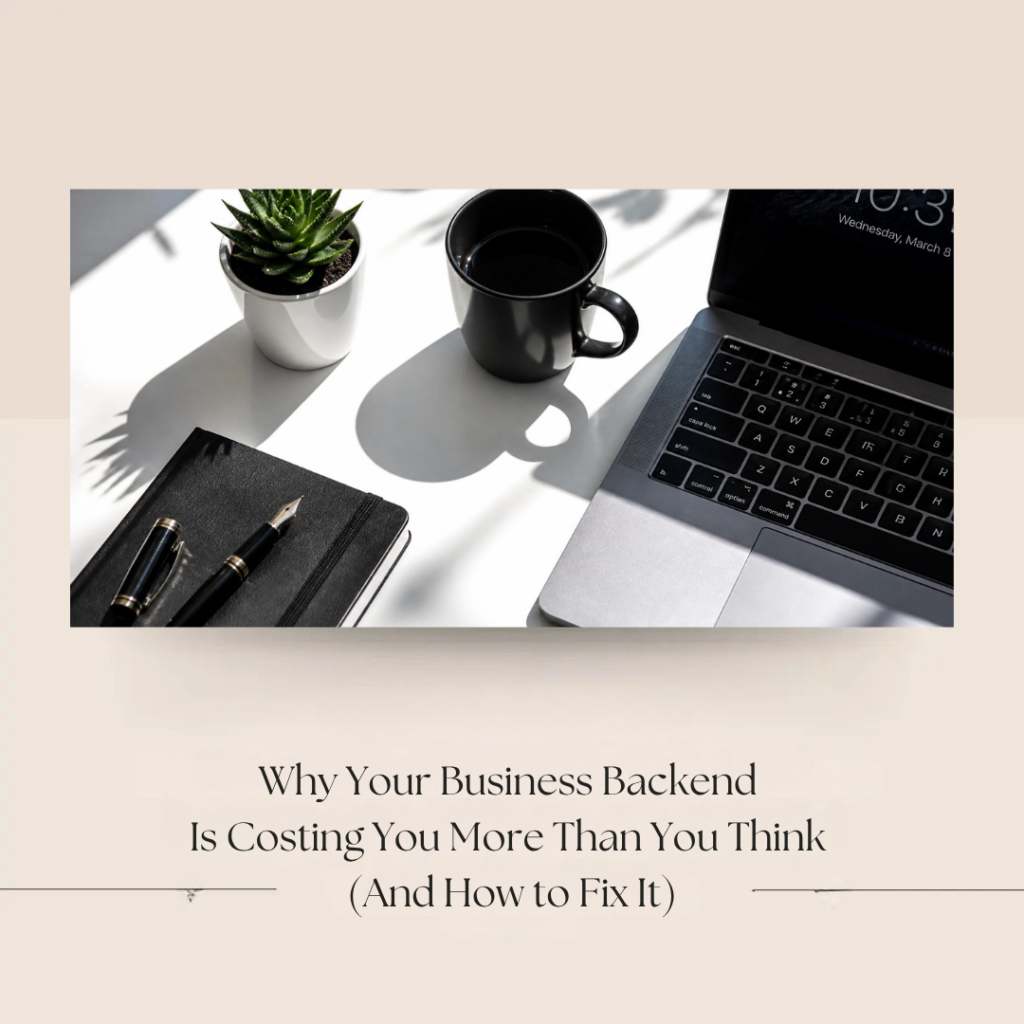 Business owner overwhelmed by backend operations and inbox chaos